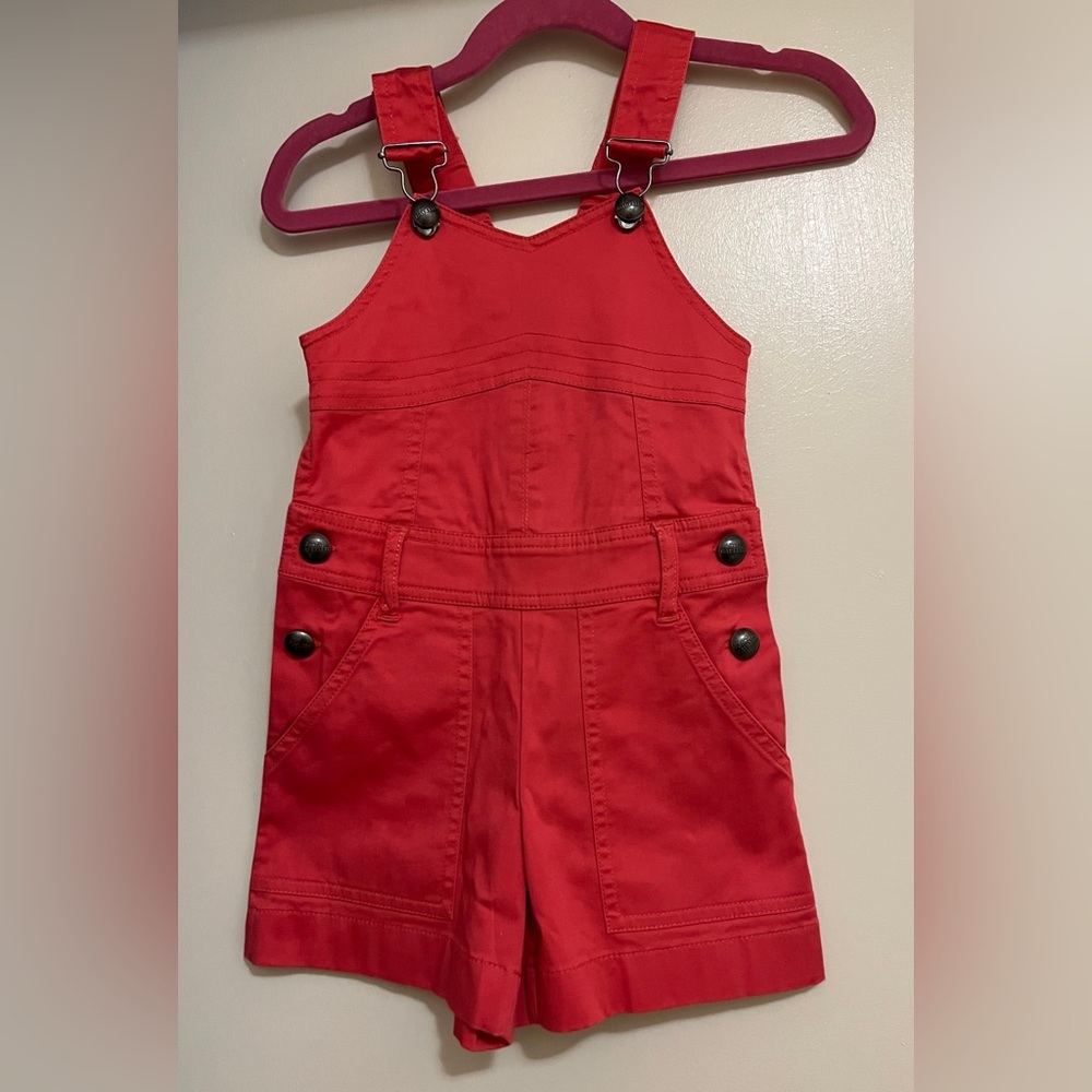 Red Junior Gaultier Overalls